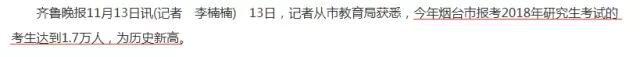 2018考研，你的競爭壓力有多大？